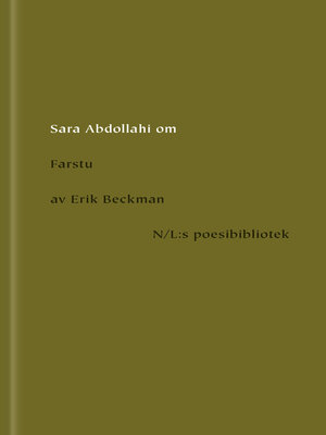 cover image of Om Farstu av Erik Beckman